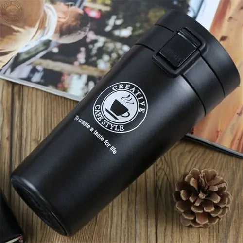 SLIM STRAIGHT COFFEE FLASK Brown Shots Coffee