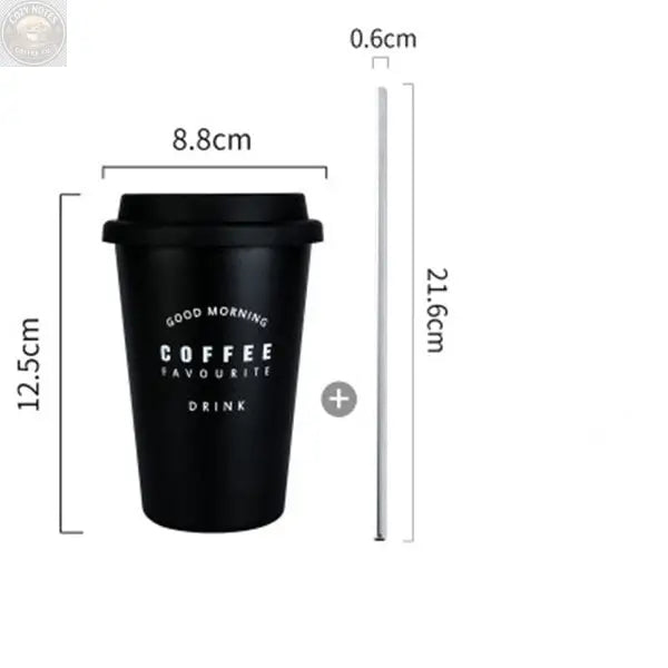 SUNDAY COFFEE MUG Brown Shots Coffee