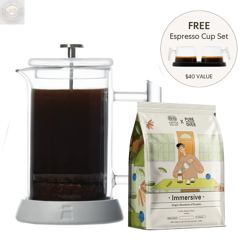 French Press Pure Over