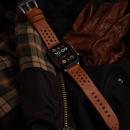 Racing Leather Strap - Cozy Notes Coffee Co