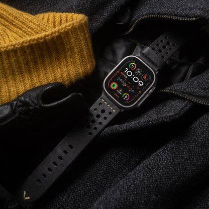 Racing Leather Strap - Cozy Notes Coffee Co