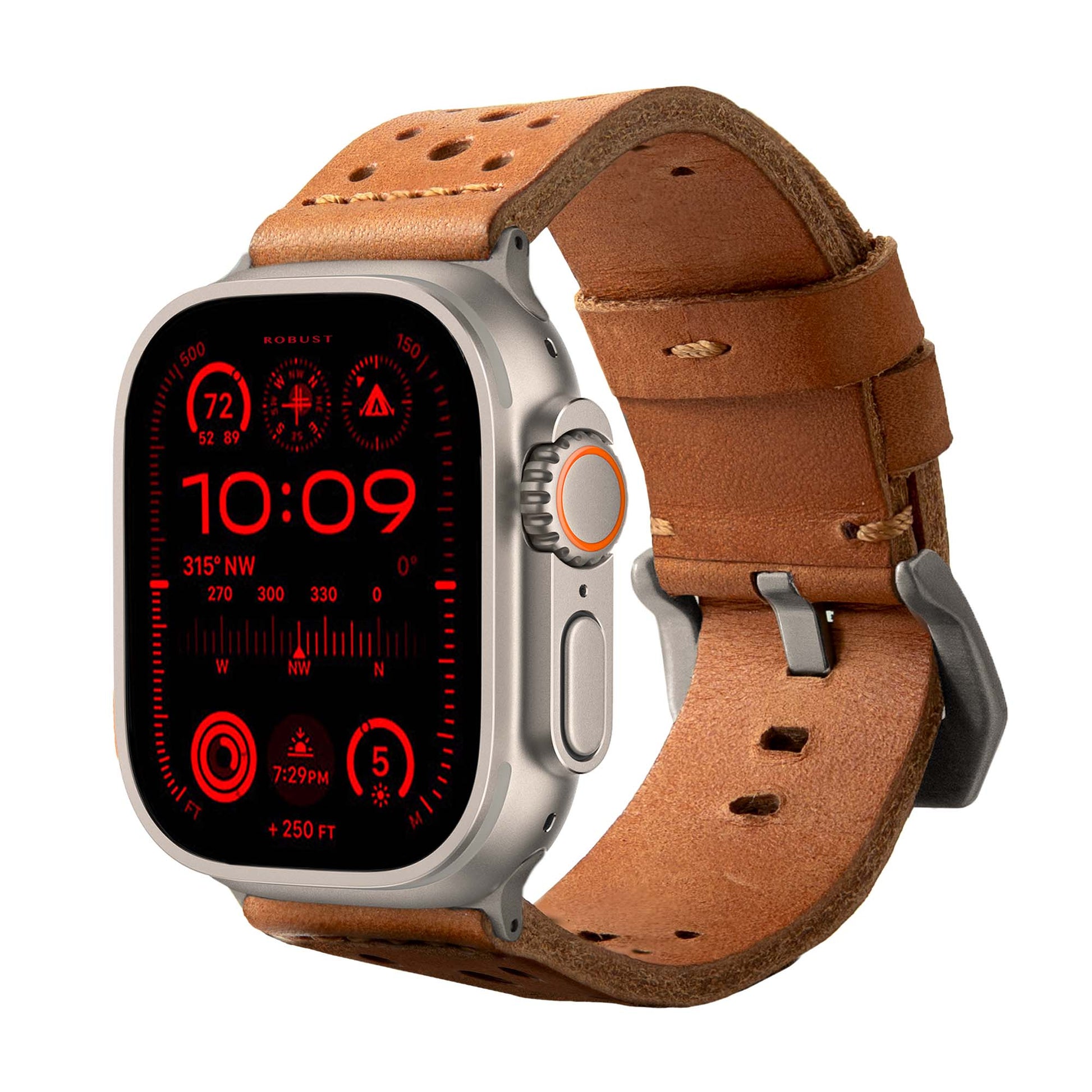 Racing Leather Strap - Cozy Notes Coffee Co