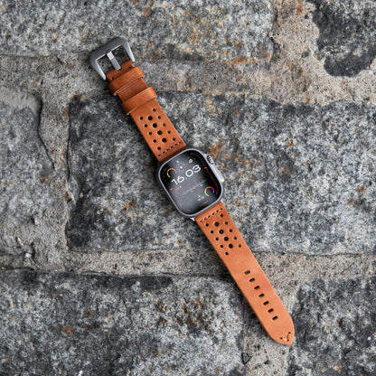 Racing Leather Strap - Cozy Notes Coffee Co