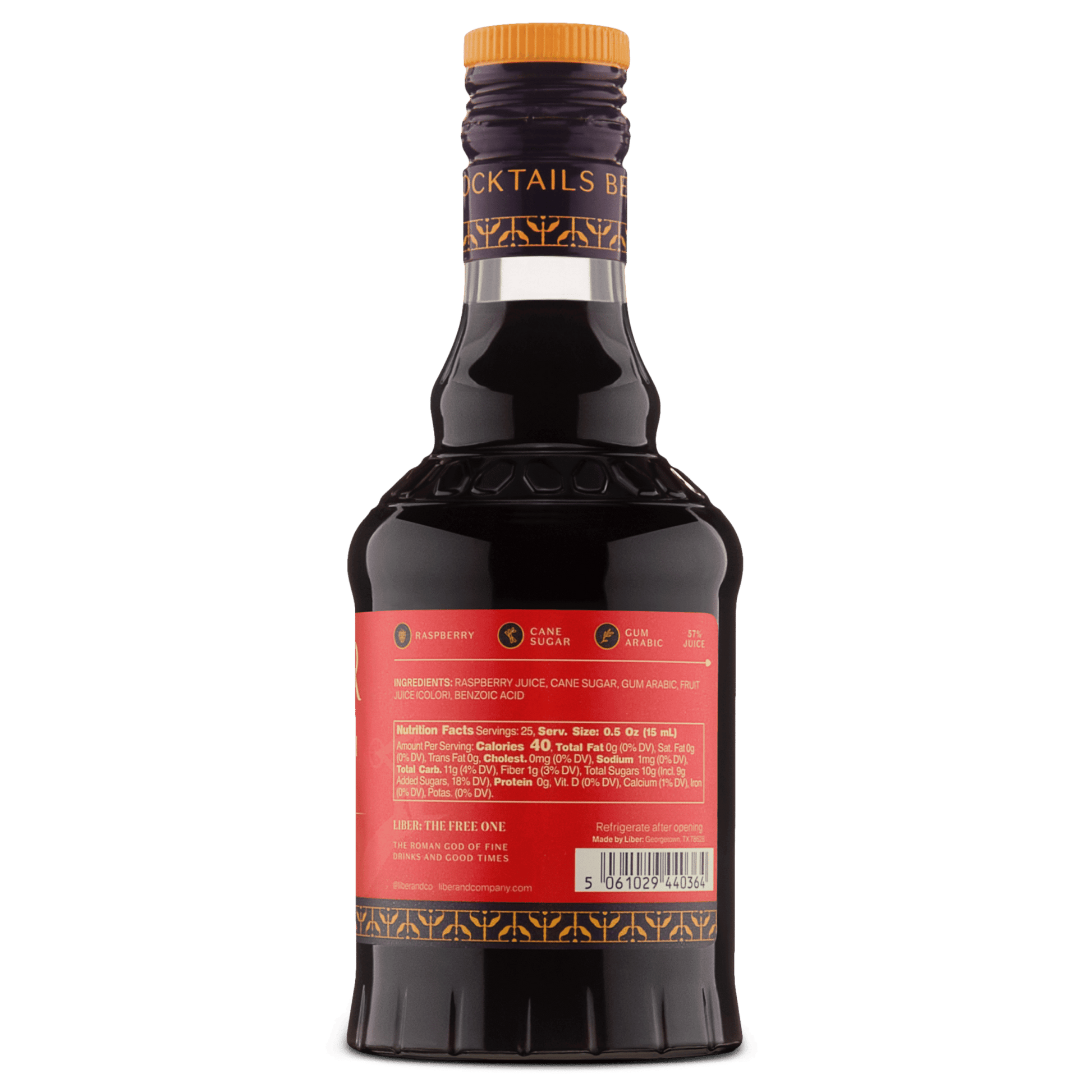 Raspberry Gum Syrup - Cozy Notes Coffee Co
