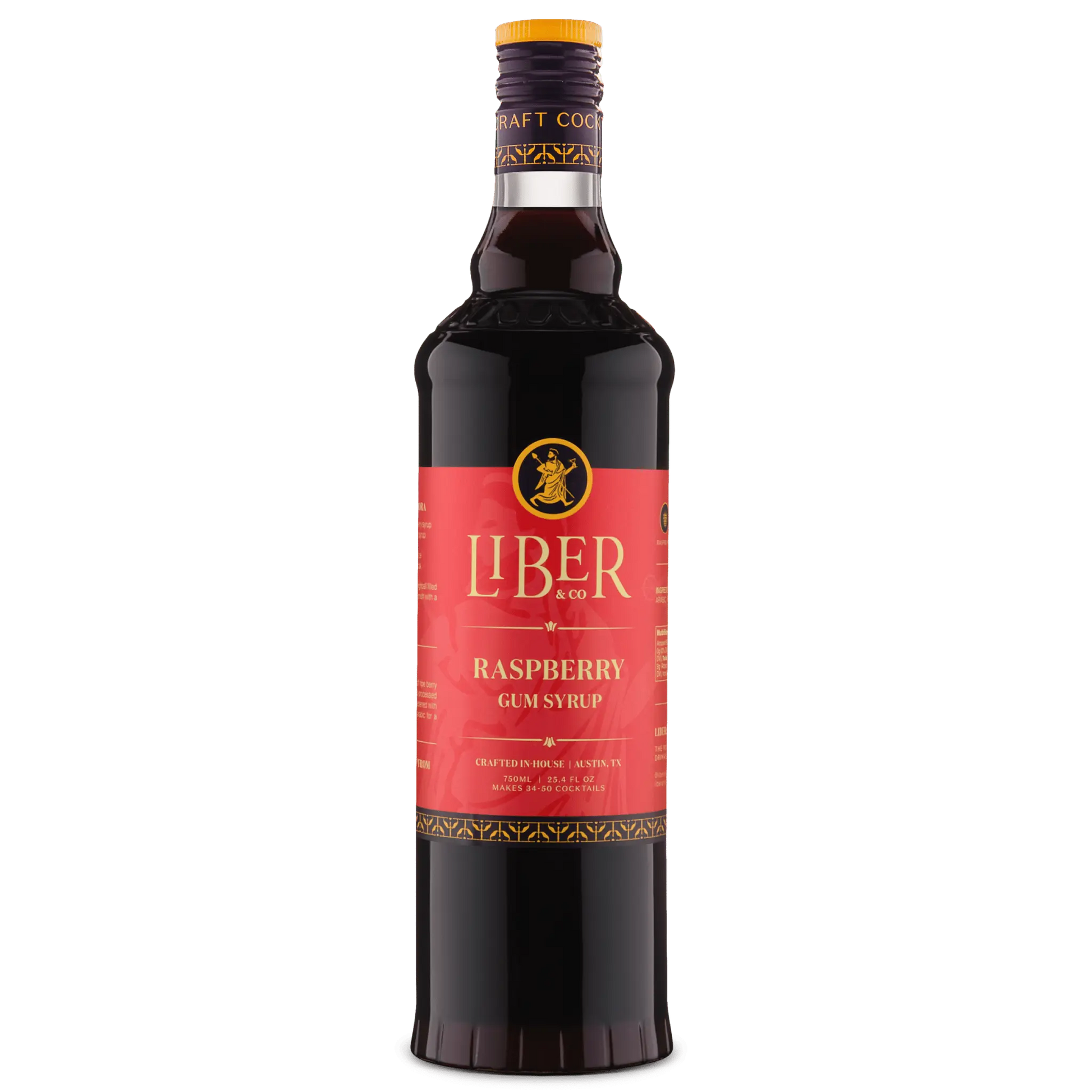 Raspberry Gum Syrup Liber & Co.