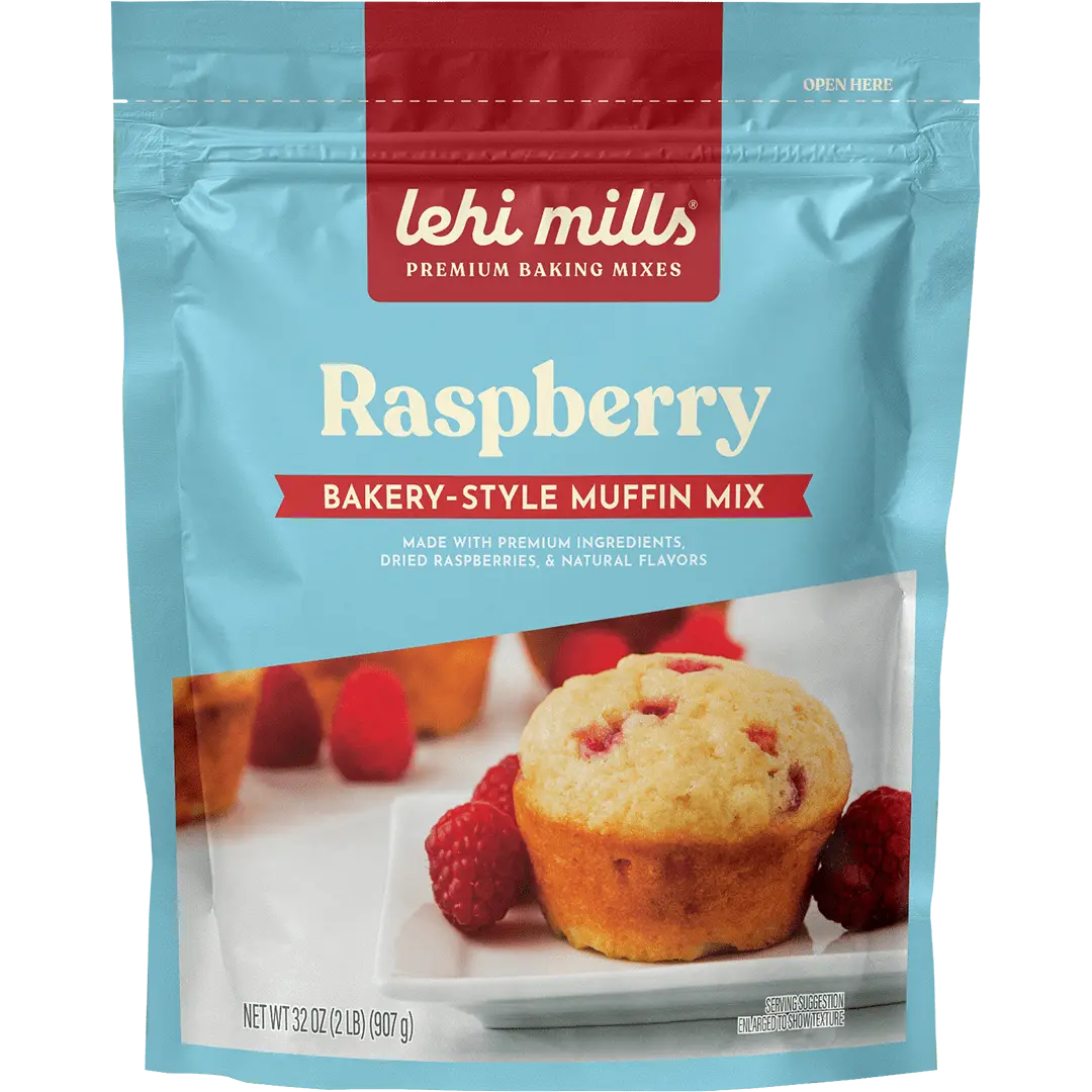 Raspberry Muffin Mix Lehi Mills