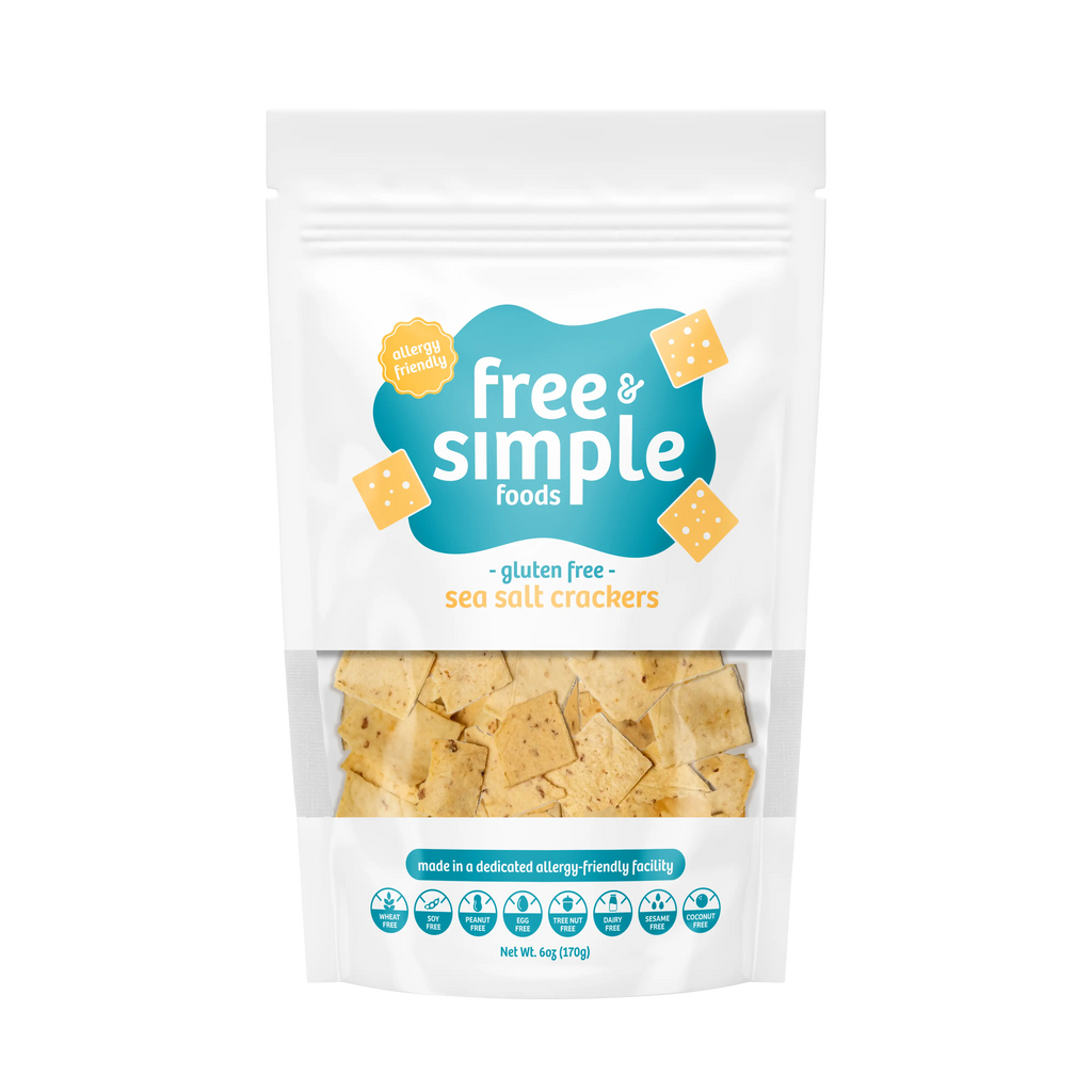 Sea Salt Crackers Free and Simple Foods