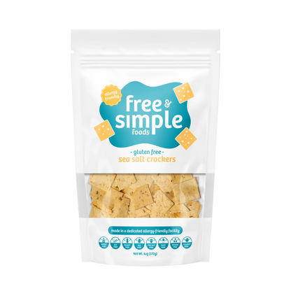 Sea Salt Crackers Free and Simple Foods