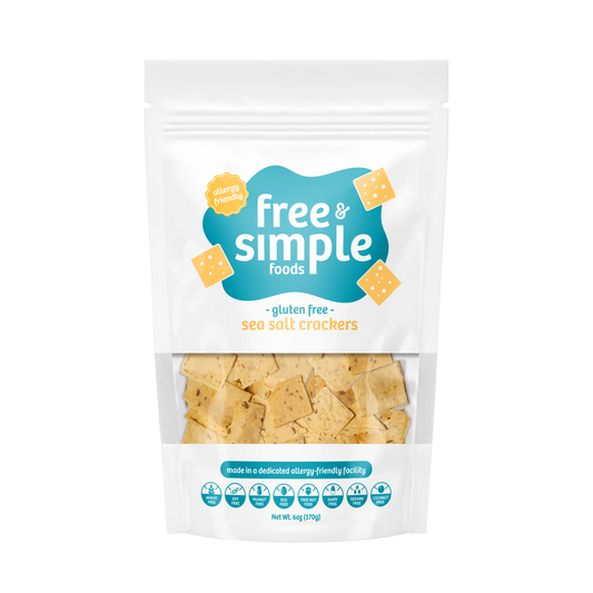 Sea Salt Crackers Free and Simple Foods