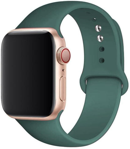 Silicone Strap Apple Watch Bands - Cozy Notes Coffee Co