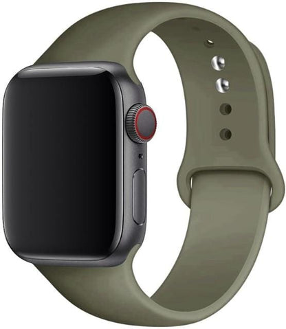 Silicone Strap Apple Watch Bands - Cozy Notes Coffee Co