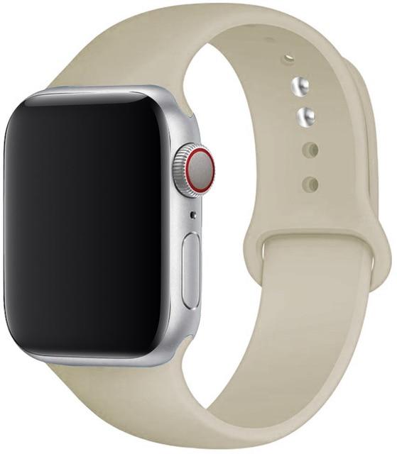 Silicone Strap Apple Watch Bands - Cozy Notes Coffee Co