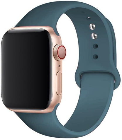 Silicone Strap Apple Watch Bands - Cozy Notes Coffee Co