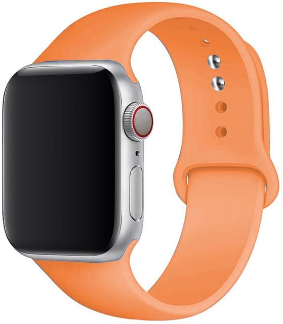 Silicone Strap Apple Watch Bands - Cozy Notes Coffee Co
