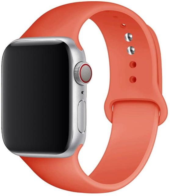 Silicone Strap Apple Watch Bands - Cozy Notes Coffee Co