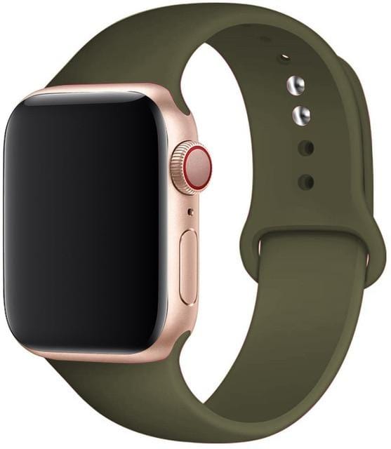 Silicone Strap Apple Watch Bands - Cozy Notes Coffee Co