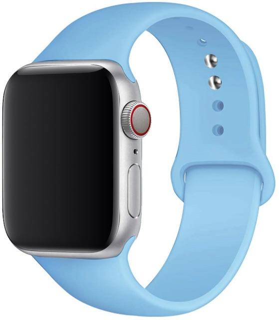 Silicone Strap Apple Watch Bands - Cozy Notes Coffee Co