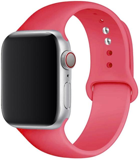Silicone Strap Apple Watch Bands - Cozy Notes Coffee Co