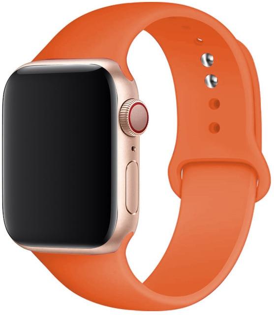 Silicone Strap Apple Watch Bands - Cozy Notes Coffee Co