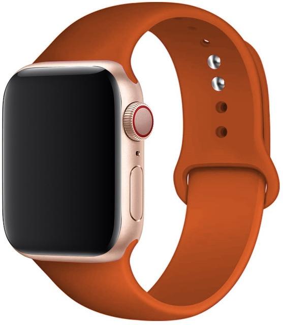 Silicone Strap Apple Watch Bands - Cozy Notes Coffee Co