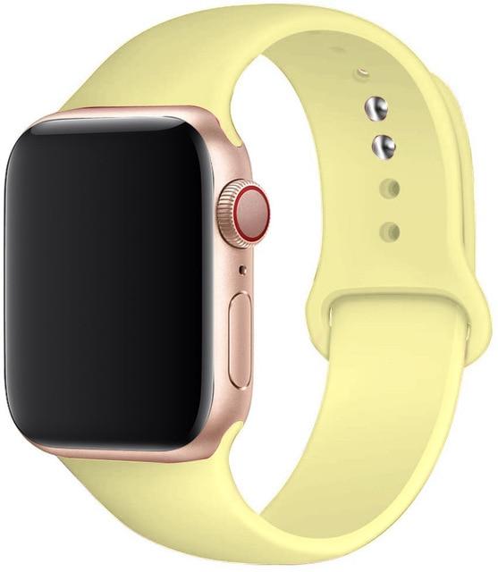 Silicone Strap Apple Watch Bands - Cozy Notes Coffee Co