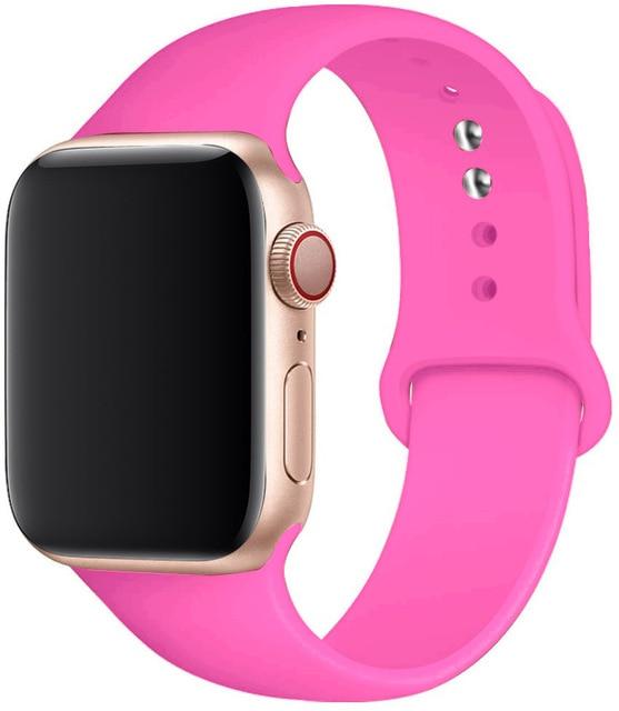 Silicone Strap Apple Watch Bands - Cozy Notes Coffee Co