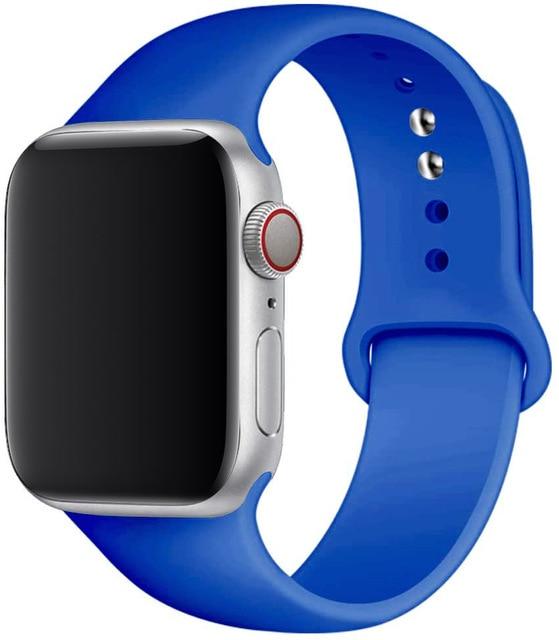 Silicone Strap Apple Watch Bands - Cozy Notes Coffee Co