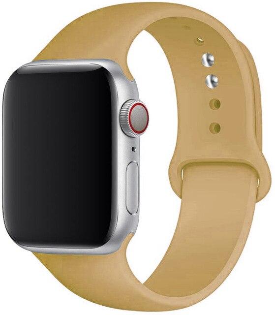 Silicone Strap Apple Watch Bands - Cozy Notes Coffee Co