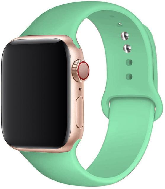 Silicone Strap Apple Watch Bands - Cozy Notes Coffee Co