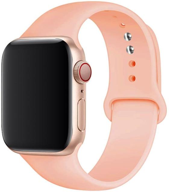 Silicone Strap Apple Watch Bands - Cozy Notes Coffee Co