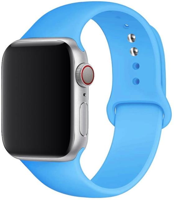 Silicone Strap Apple Watch Bands - Cozy Notes Coffee Co