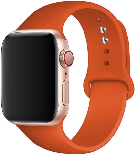 Silicone Strap Apple Watch Bands - Cozy Notes Coffee Co