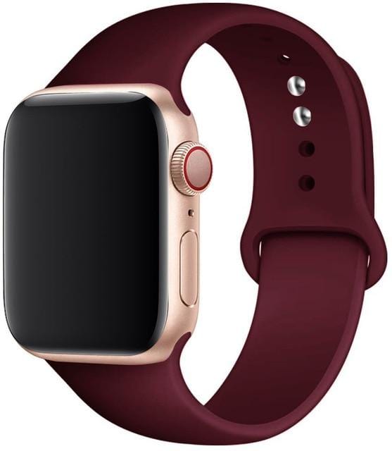 Silicone Strap Apple Watch Bands - Cozy Notes Coffee Co