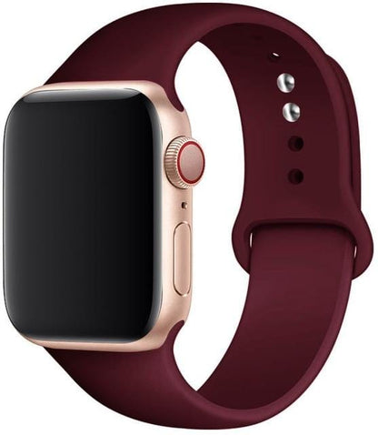 Silicone Strap Apple Watch Bands - Cozy Notes Coffee Co