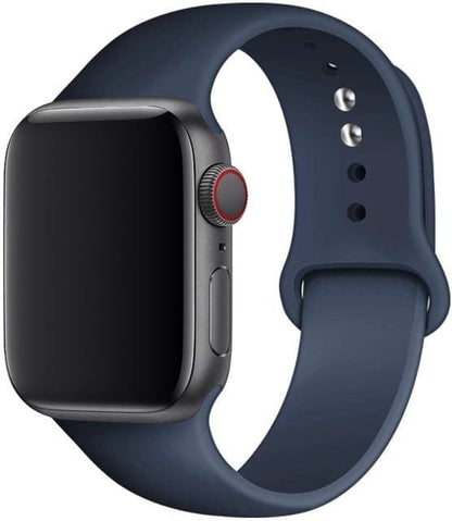 Silicone Strap Apple Watch Bands - Cozy Notes Coffee Co