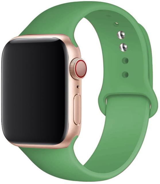 Silicone Strap Apple Watch Bands - Cozy Notes Coffee Co
