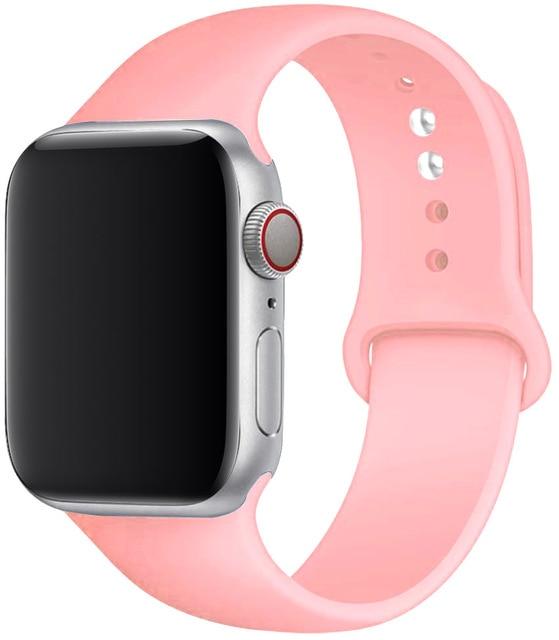 Silicone Strap Apple Watch Bands - Cozy Notes Coffee Co