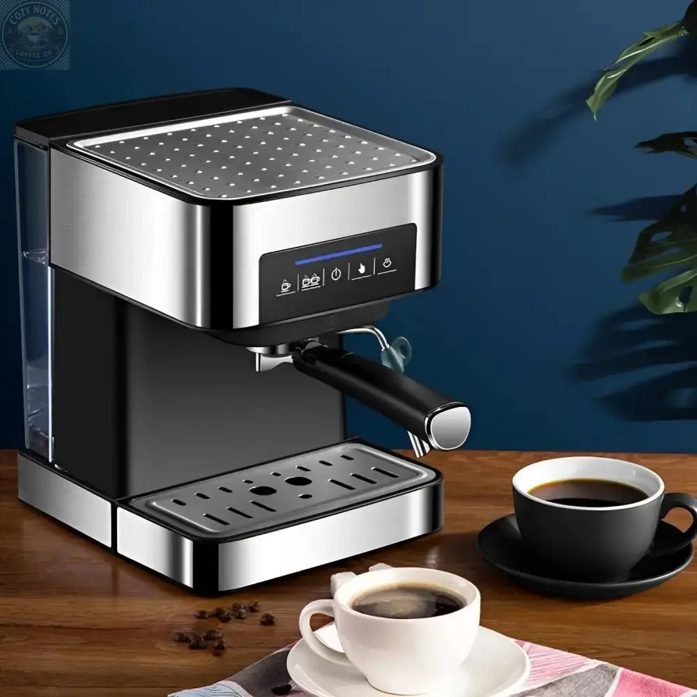 Smart Espresso Machine with Steam Milk Frother Royalessencelux