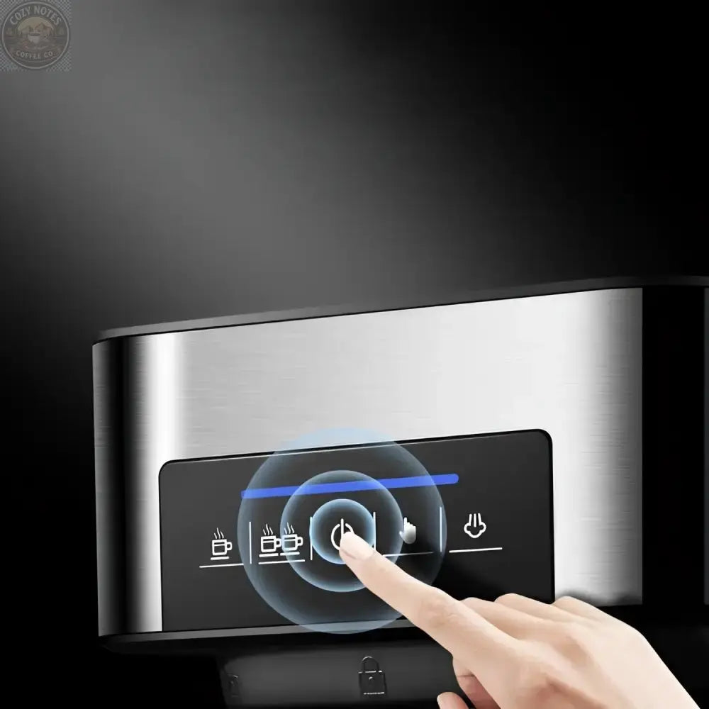 Smart Espresso Machine with Steam Milk Frother Royalessencelux