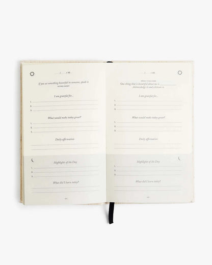The Five Minute Journal - Original Linen Intelligent Change