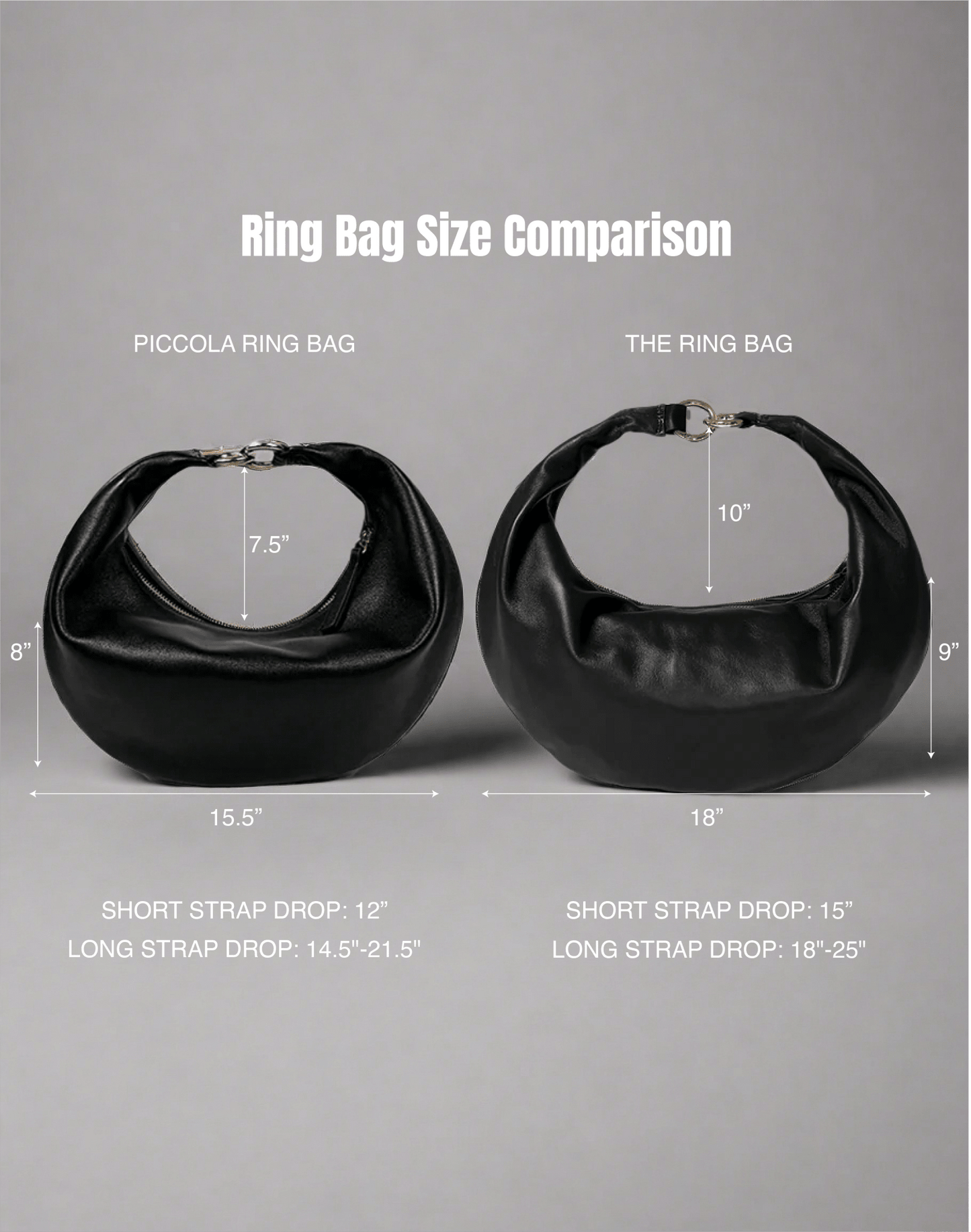 The Piccola Ring Bag - Cozy Notes Coffee Co