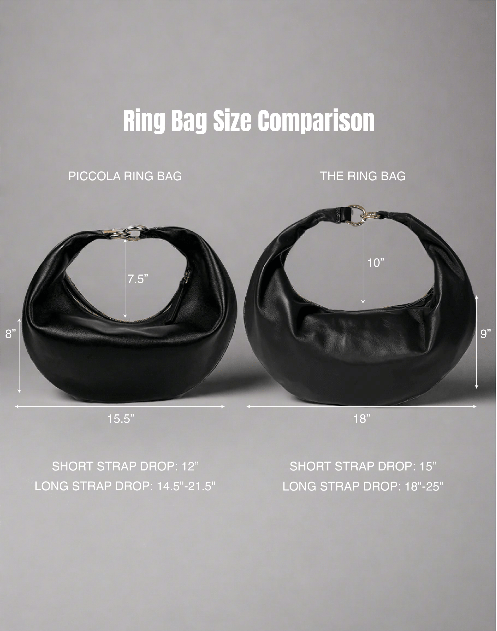 The Piccola Ring Bag - Cozy Notes Coffee Co
