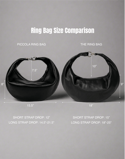 The Piccola Ring Bag - Cozy Notes Coffee Co