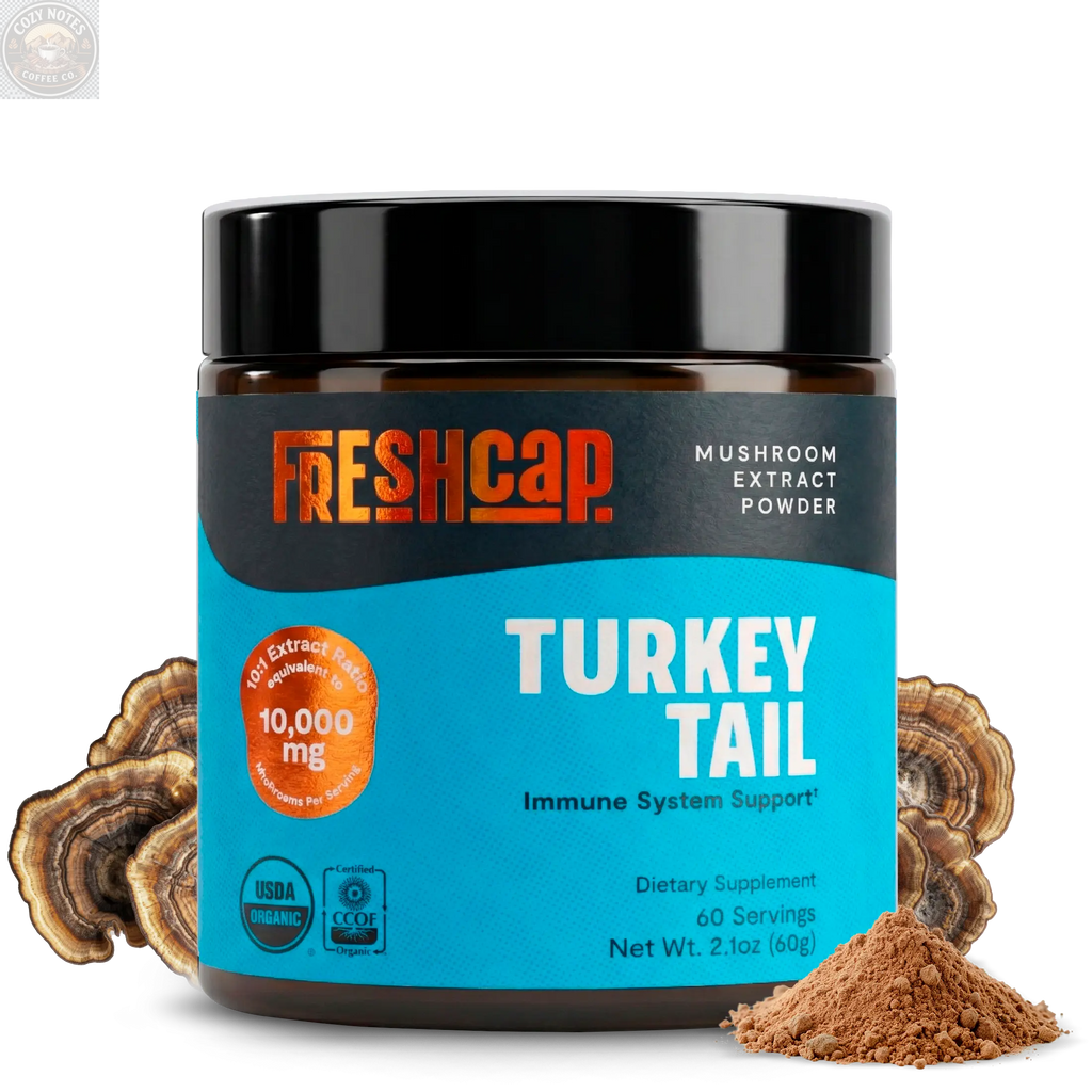 Organic Turkey Tail Mushroom Powder FreshCap Mushrooms
