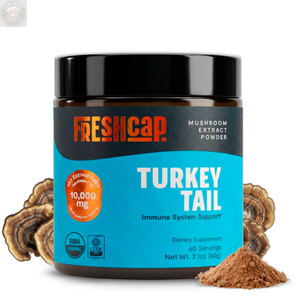 Organic Turkey Tail Mushroom Powder FreshCap Mushrooms