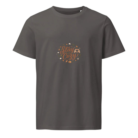 Unisex Organic Mid-Light T-Shirt Cozy Notes Coffee Co