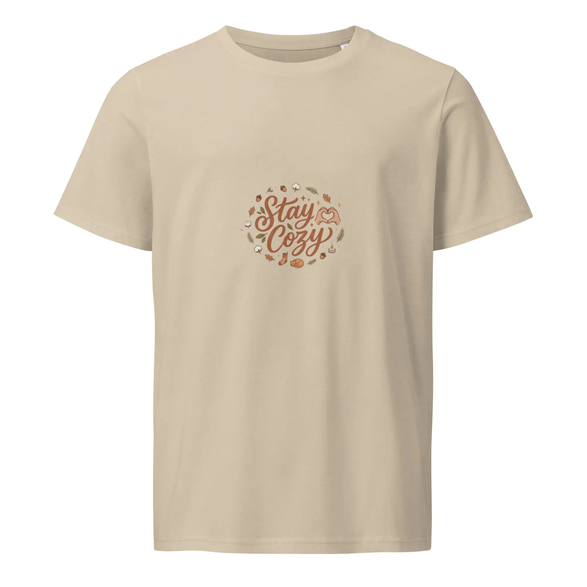 Unisex Organic Mid-Light T-Shirt Cozy Notes Coffee Co