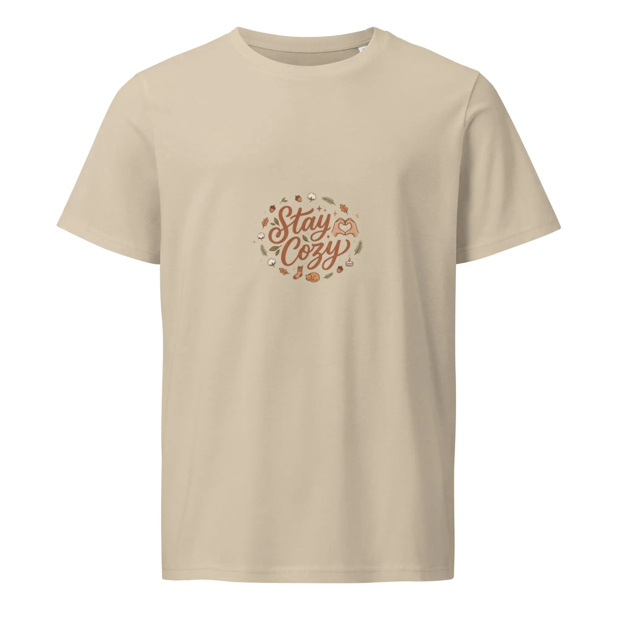 Unisex Organic Mid-Light T-Shirt Cozy Notes Coffee Co