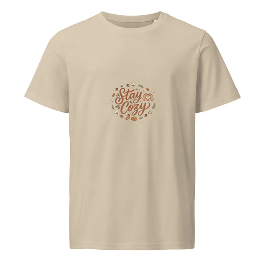 Unisex Organic Mid-Light T-Shirt Cozy Notes Coffee Co