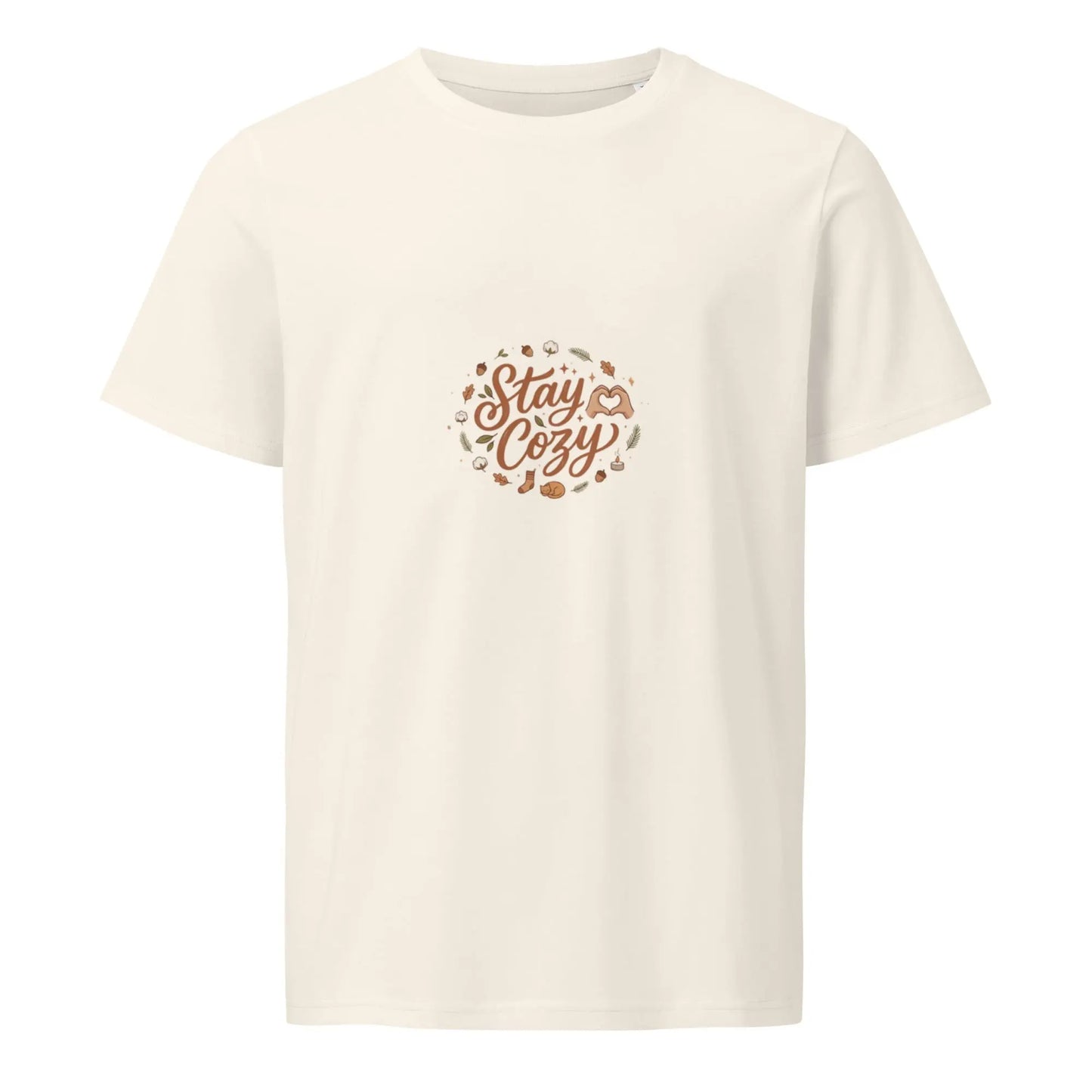 Unisex Organic Mid-Light T-Shirt Cozy Notes Coffee Co
